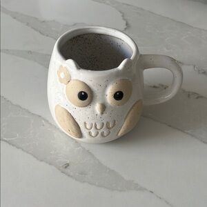 Owl Ceramic Mug - Sunday Morning Ceramics